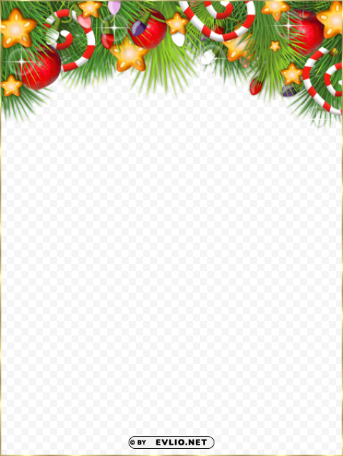 cute transparent christmas photo frame PNG images with alpha transparency bulk