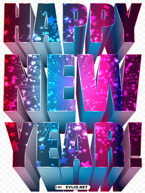 Happy New Year PNG Graphics With Transparency