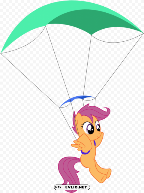 my little pony parachute PNG clipart