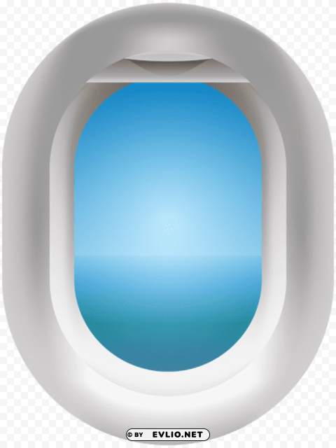 airplane window PNG with no cost