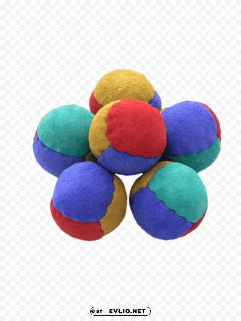Beanbag Juggling Balls PNG File Without Watermark