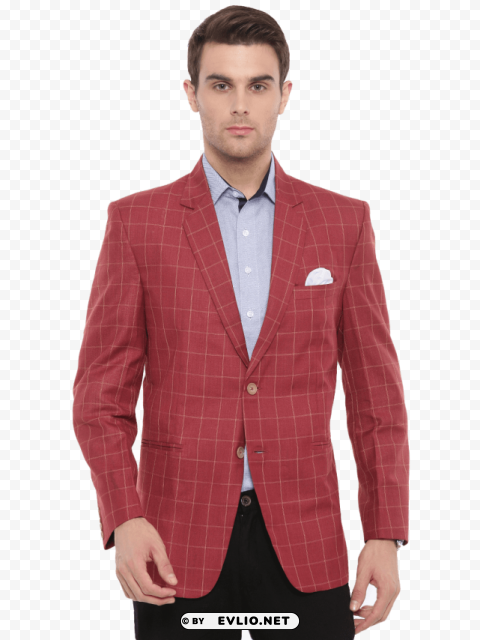 blazer for men PNG Isolated Object with Clear Transparency