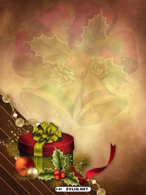 christmaswith red gift PNG files with clear background
