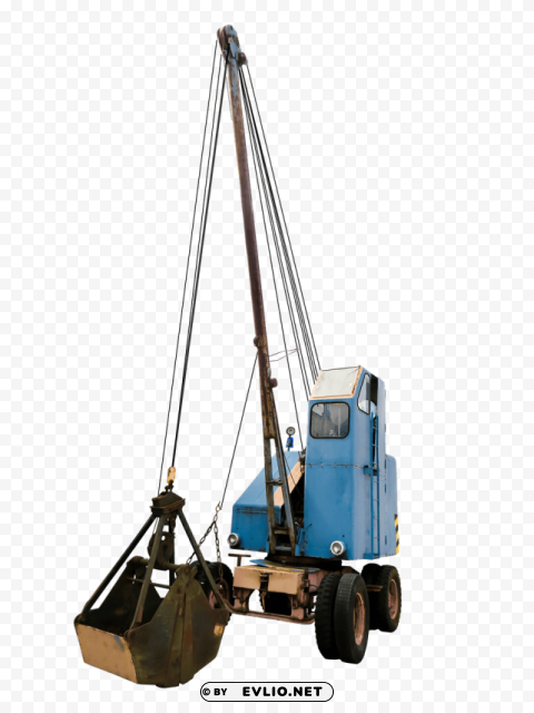 Crane Blue PNG Graphics