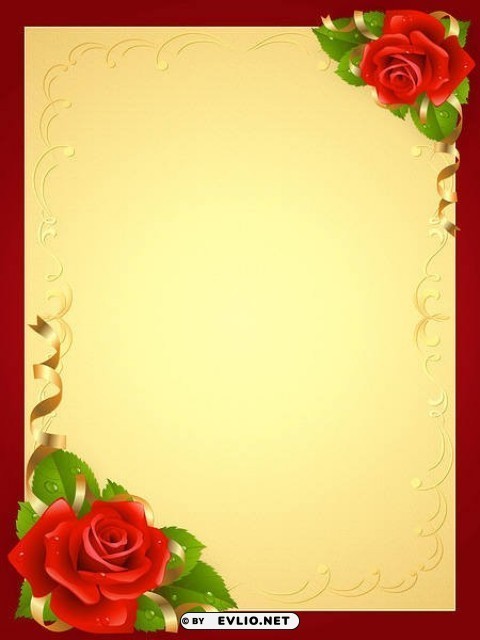 Cutewith Roses PNG For Web Design