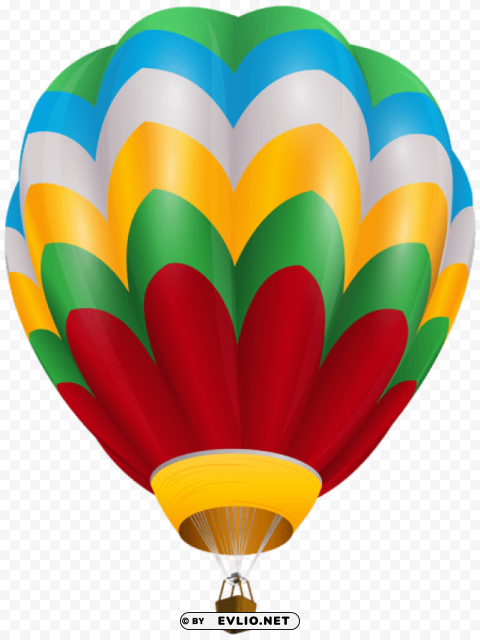 hot air balloon Transparent Background PNG Isolated Character clipart png photo - 0968cdfc