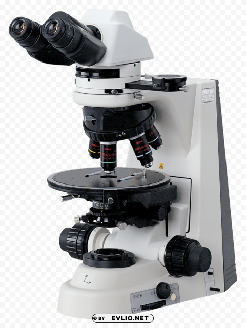 microscope Isolated Artwork on Transparent PNG