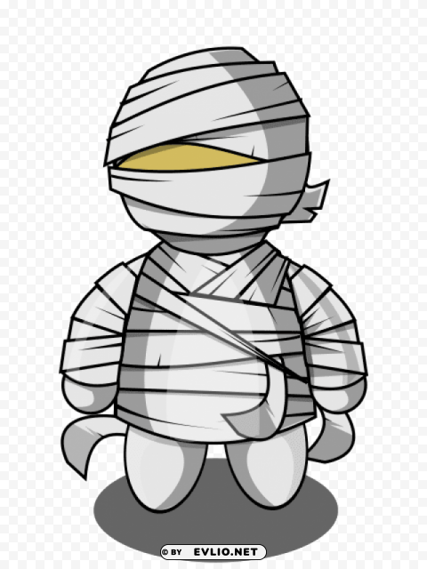 mummy Isolated Design Element in PNG Format