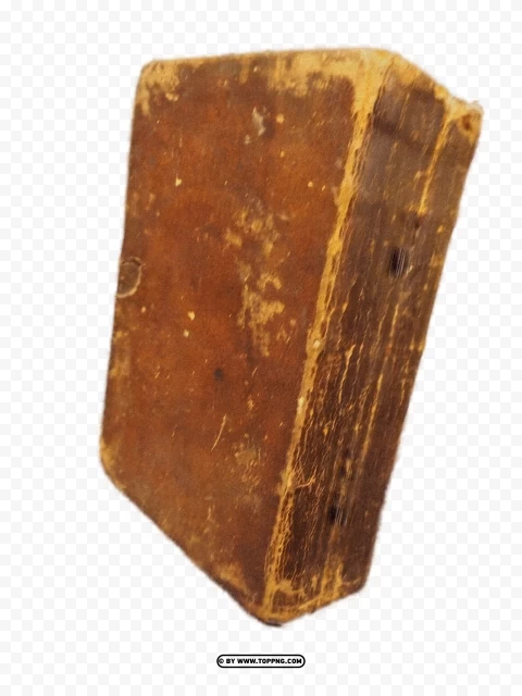 Old Book Cutout Image PNG Isolated Object on Clear Background