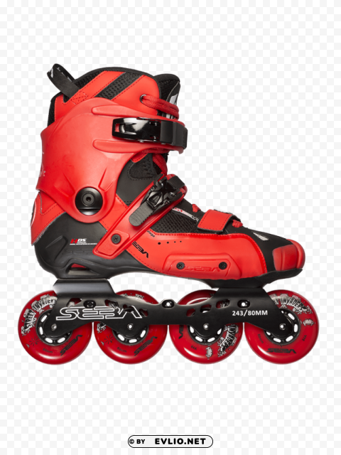 Roller Skates Isolated Artwork With Clear Background In PNG