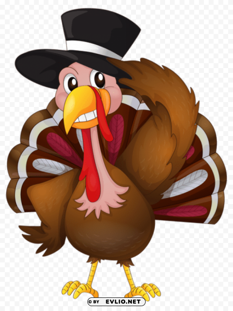 thanksgiving turkey with hat PNG images with transparent canvas comprehensive compilation