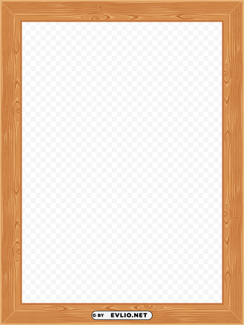  classic wooden frame Isolated Object on HighQuality Transparent PNG