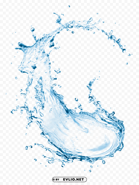 water PNG images with transparent space