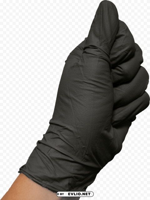 Glove On Hand PNG No Background Free