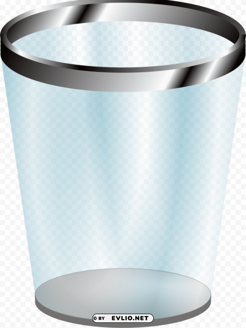 trash can PNG clipart with transparent background