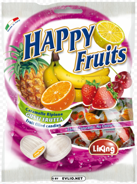 Happy Fruit Caramelle Free PNG Images With Alpha Transparency