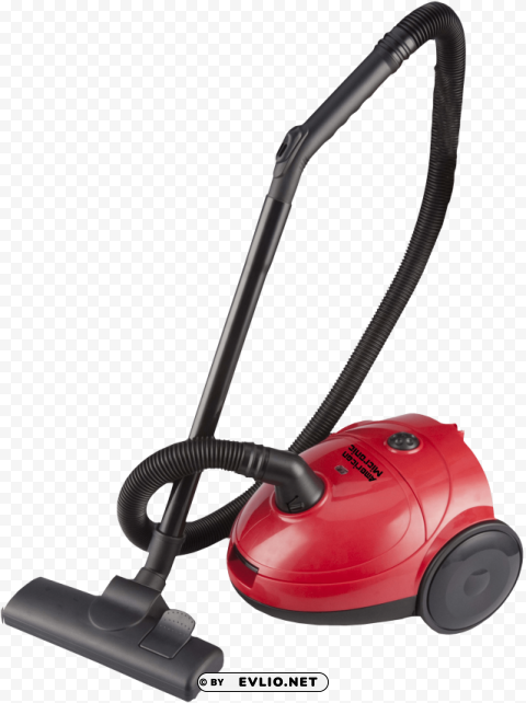 Office Vacuum Cleaner PNG Graphic with Transparent Isolation