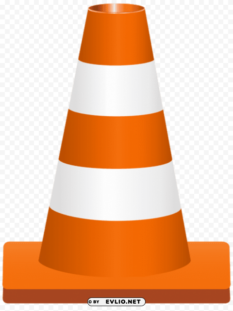traffic cone Clear image PNG clipart png photo - 9e284fcc