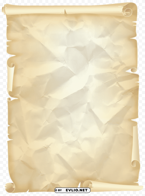 old smashed paper PNG with transparent background for free clipart png photo - 1fedf3ea