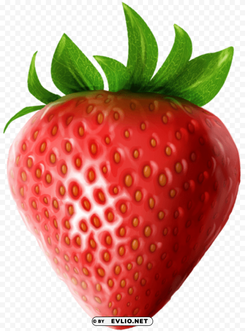 strawberry Isolated Character on HighResolution PNG