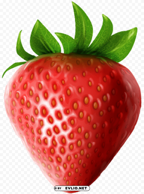 Strawberry Isolated Character On HighResolution PNG