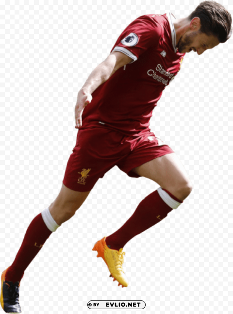 adam lallana PNG with Isolated Object