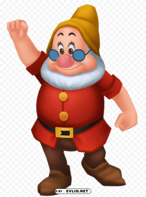 happy dwarf Isolated Subject with Clear Transparent PNG