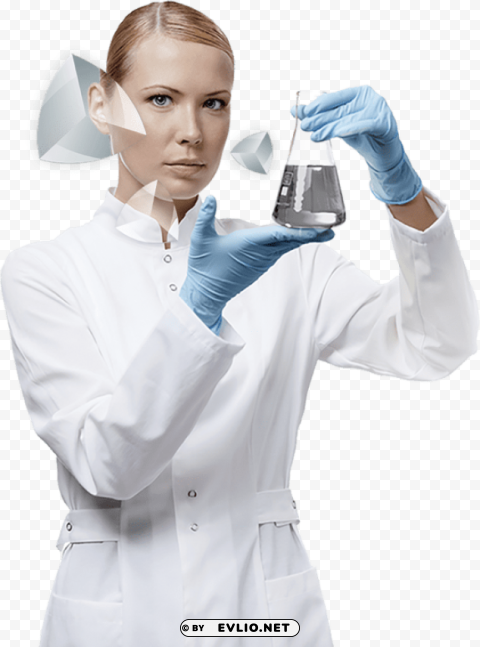 scientist Transparent Background PNG Isolated Art
