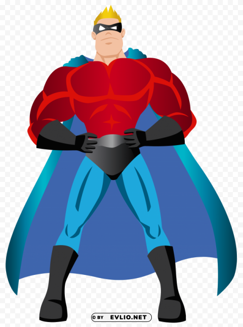 superhero Clear Background PNG with Isolation