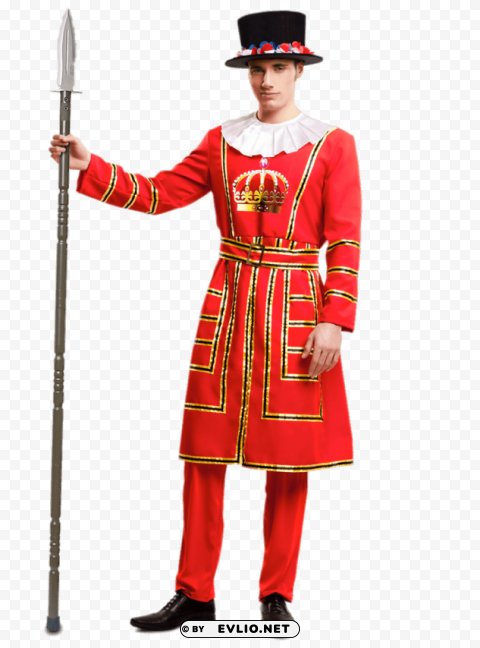 beefeater costume PNG images with no background assortment