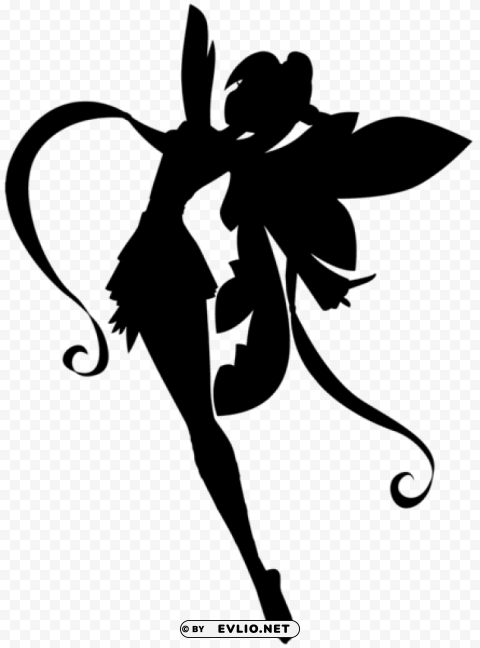 fairy silhouette PNG transparent elements complete package