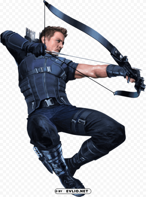 hawkeye right PNG Graphic Isolated with Clear Background