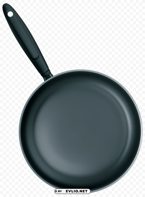 black frying pan PNG images with transparent elements pack