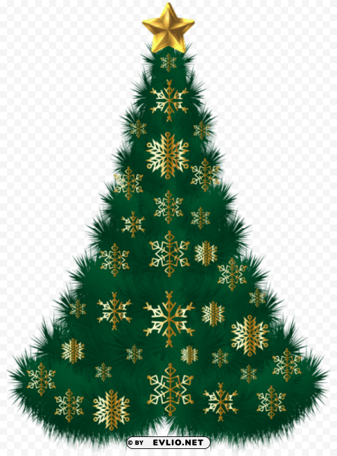 Christmas Tree PNG Isolated Object With Clear Transparency