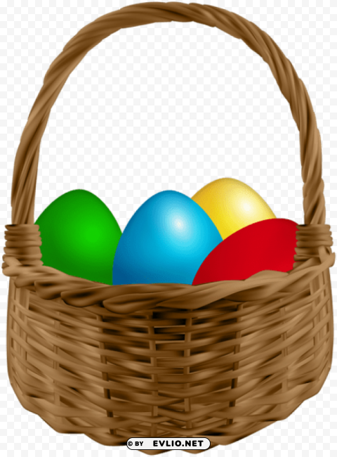 easter basket PNG graphics