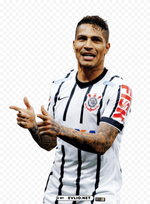 paolo guerrero PNG images with transparent elements