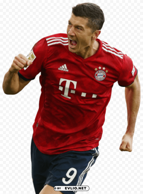 robert lewandowski PNG images with no background free download