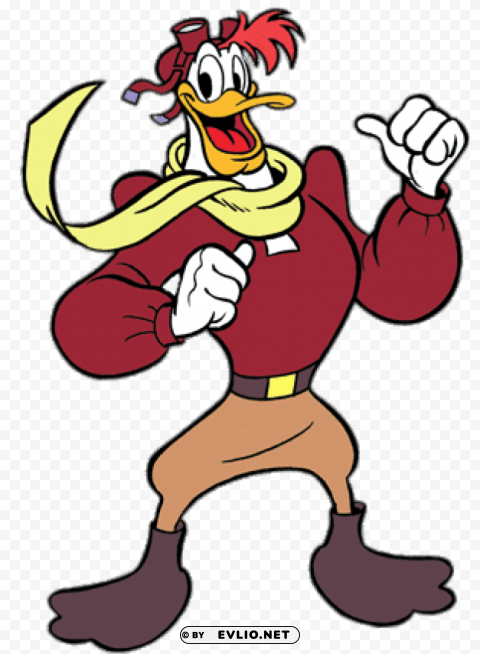 ducktales proud launchpad mcquack PNG for Photoshop