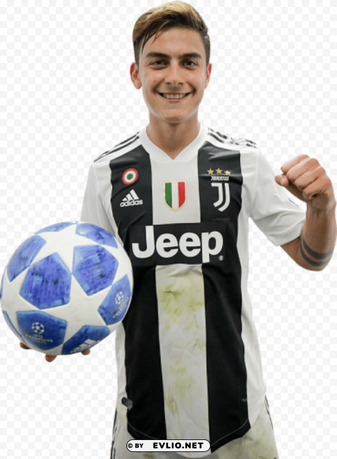 Download paulo dybala Clean Background Isolated PNG Illustration png images background ID 729999a9