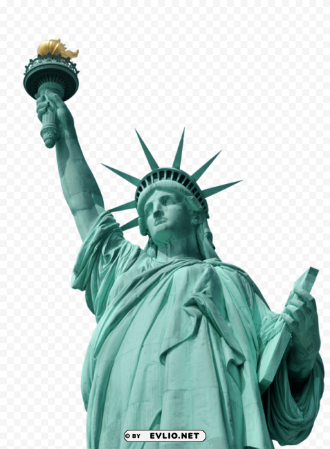 statue of liberty Transparent PNG Isolated Subject