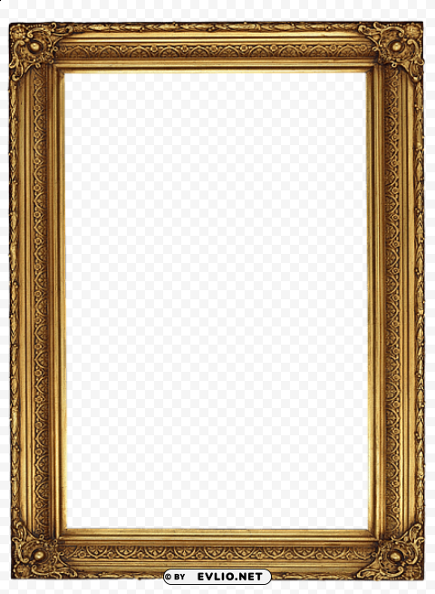classic vertical frame Isolated Illustration in HighQuality Transparent PNG