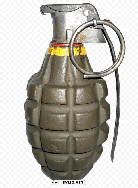 hand grenade PNG for mobile apps