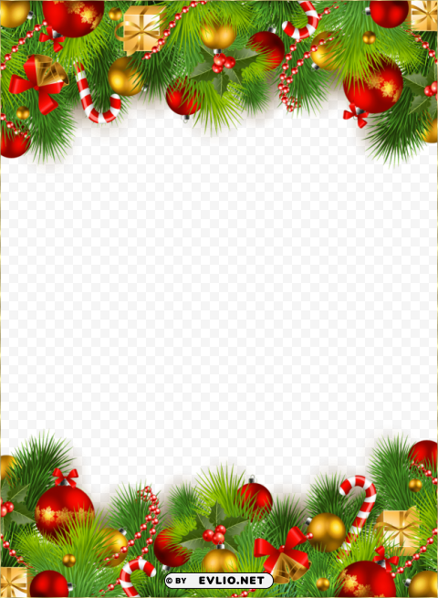 picture frame christma PNG files with clear backdrop collection