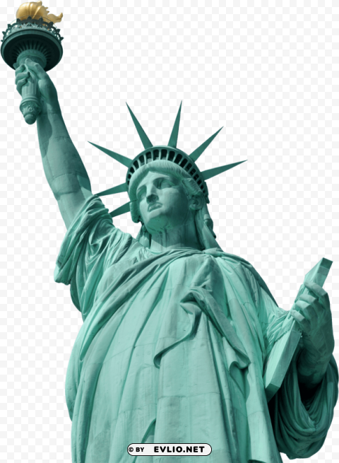 statue of liberty Isolated Character on Transparent Background PNG