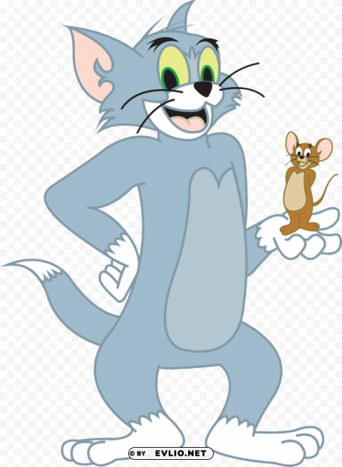 tom and jerry Isolated Element with Clear Background PNG