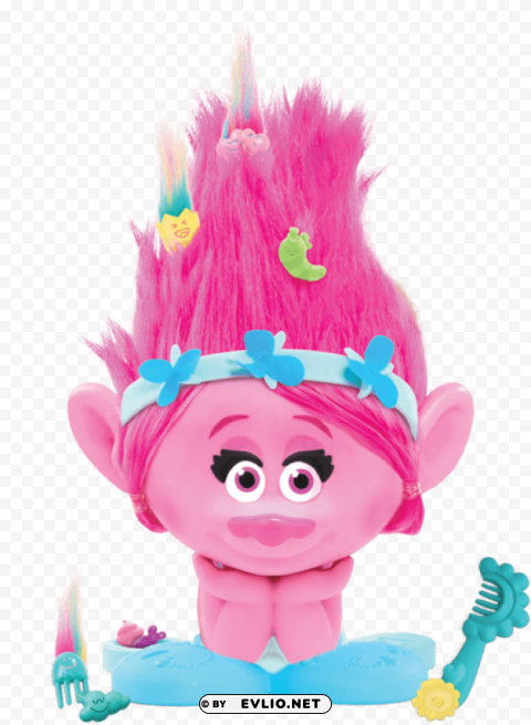 trolls hair styling kit PNG transparent photos for design
