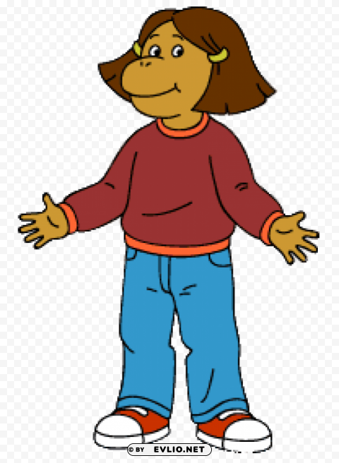 arthur character francine alice frensky PNG images with high-quality resolution clipart png photo - 7eed45c3