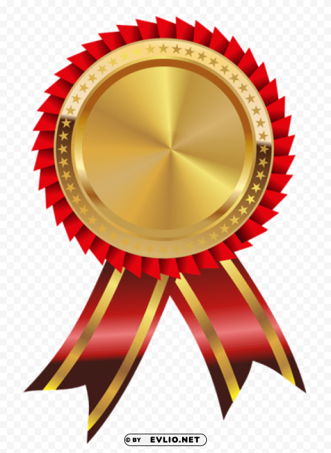 gold and red medal PNG with no background free download clipart png photo - 17c548ca