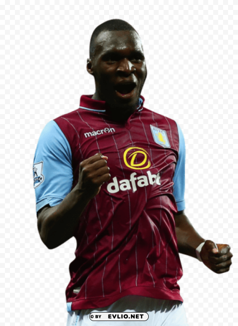 christian benteke Clear Background PNG Isolated Graphic Design