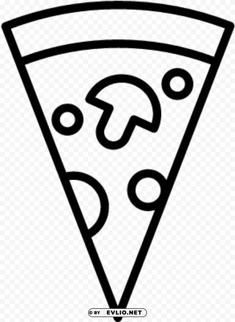 pizza slice icon PNG images without BG